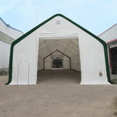 Capannone di Stoccaggio a Doppio Traliccio L30'xL40'xH20' - Robusto e Versatile